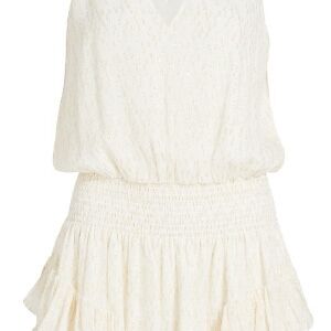Ramy Brook Cream Textured Dress